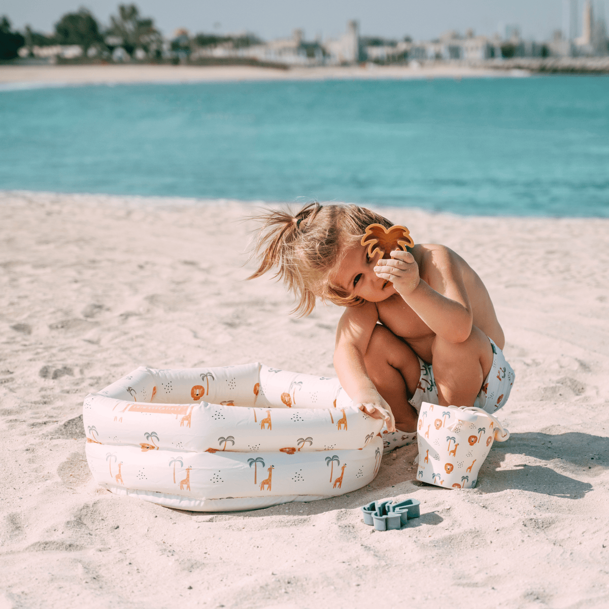 Piscina per bambini Multicolori Goungla 60 cm Swim Essensials